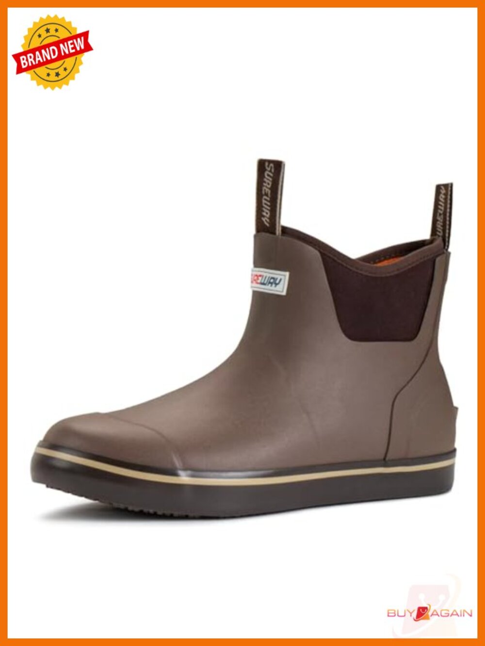 Waterproof Neoprene Rubber Non-Slip Deck Boots Lightweight Ankle Chelsea